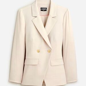 NWT J. Crew Women's Devon Blazer Cream/Ivory/Size 0